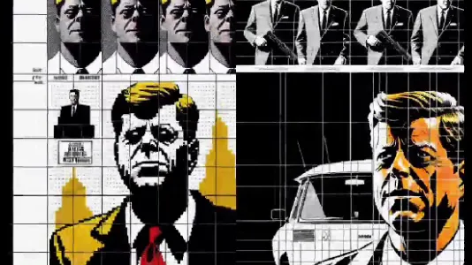 AI music video example: THE ZAPRUDER INVOXATIONS 01 by LEGIO X