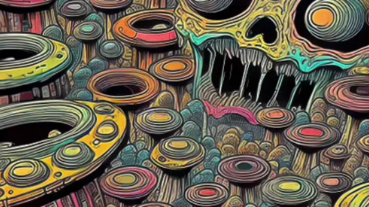 AI music video example: end days by Scott Haynes